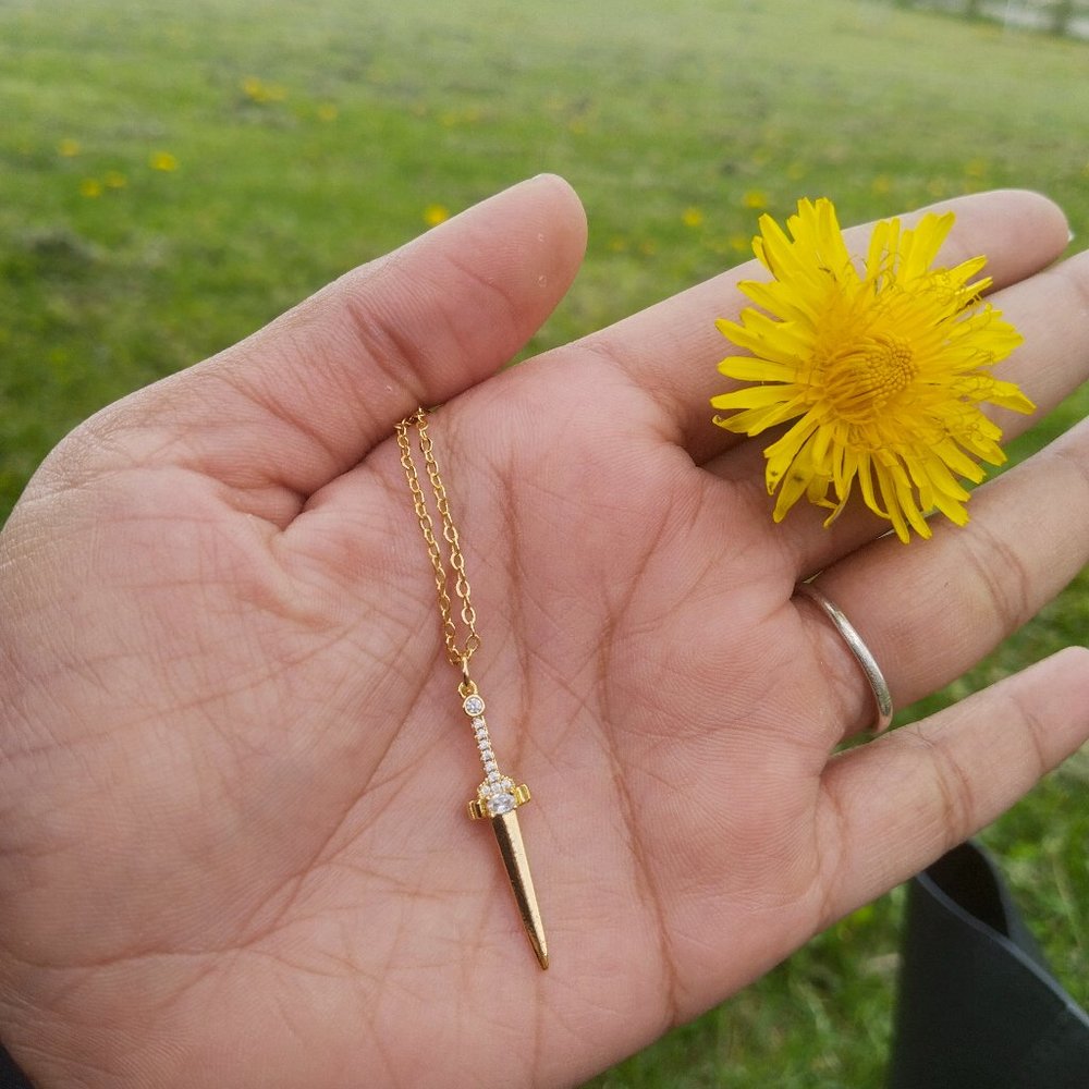 sword necklace
